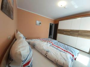 Postel nebo postele na pokoji v ubytování Haus Schwalbennest