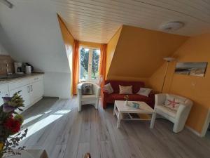 Posezení v ubytování Haus Schwalbennest