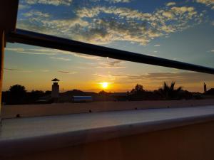 The sunrise or sunset as seen from Az apartmant or nearby