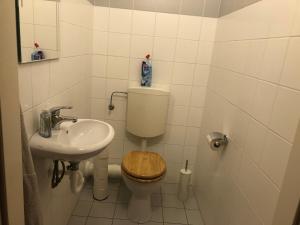 Kúpeľňa v ubytovaní MF City Apartment