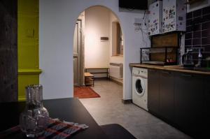 Η κουζίνα ή μικρή κουζίνα στο Kotun Gyumri