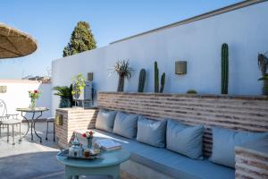 Posezení v ubytování Riad Espoir Spa Logement entier