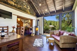 Et opholdsområde på Romantik Finca El Rincon