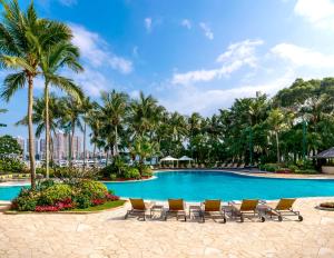 The swimming pool at or close to Hong Kong Gold Coast Hotel