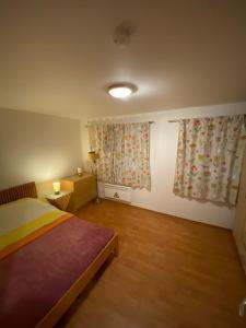 Postel nebo postele na pokoji v ubytování Apartman Poustevnik