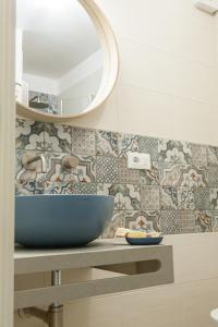 Koupelna v ubytování Suite Dantè - Typical Apulian Rooms