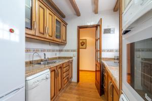 Eldhús eða eldhúskrókur á Flatguest Carvajal