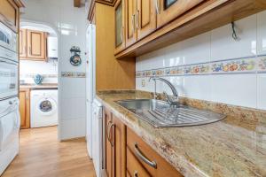 Eldhús eða eldhúskrókur á Flatguest Carvajal