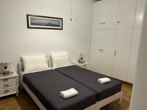 Posteľ alebo postele v izbe v ubytovaní Sole Mykonos