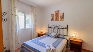 Posteľ alebo postele v izbe v ubytovaní Alba Antequera - La Higuera by Ruralidays