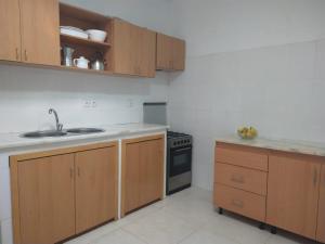 Kuchyň nebo kuchyňský kout v ubytování Casa Pé di Polon holiday home + 12 fotografií