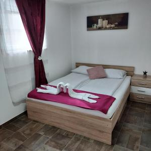 Postel nebo postele na pokoji v ubytování Panda Rooms