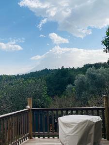 Balkón alebo terasa v ubytovaní Eco-Resort Finca maestra