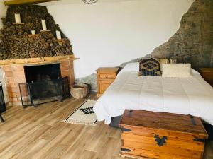 Posteľ alebo postele v izbe v ubytovaní Eco-Resort Finca maestra