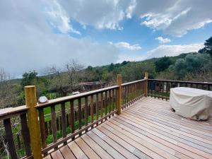 Balkón alebo terasa v ubytovaní Eco-Resort Finca maestra