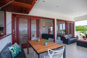 Predel za sedenje v nastanitvi Boca Gentil sea view apartment - Jan Thiel