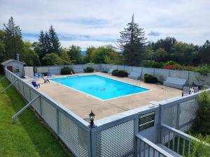 an image of a swimming pool on a fence at The Davis Ridge in Davis