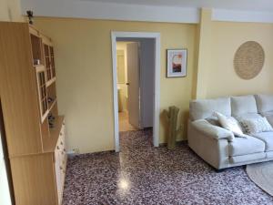 Posezení v ubytování Apartamento en Serra con preciosas vistas.