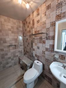 Koupelna v ubytování Casa Escamela Suites privadas + 30 fotografií