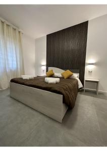 Postel nebo postele na pokoji v ubytování GIROOMS B&B