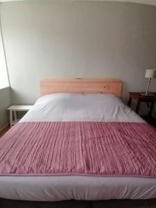 Posteľ alebo postele v izbe v ubytovaní Charmant gîte : Les flambeaux