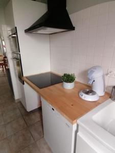 Kuchnia lub aneks kuchenny w obiekcie Charmant gîte : Les flambeaux