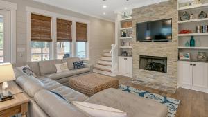 Et tv og/eller underholdning på Blue Bungalow