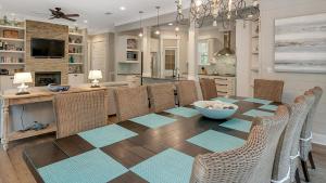 Køkken eller tekøkken på Blue Bungalow