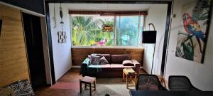 Χώρος καθιστικού στο TITIRI Appartement