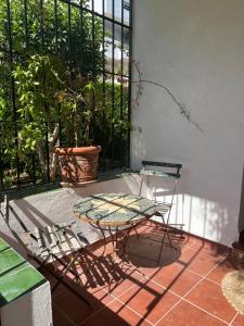 Balkón alebo terasa v ubytovaní Playa Cristo Amazing Beach Terrace Appartment