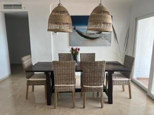 Posedenie v ubytovaní Playa Cristo Amazing Beach Terrace Appartment