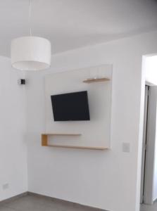 TV a/nebo společenská místnost v ubytování Juansa del mar