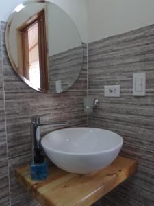 Et badeværelse på Mini Cabaña de Montaña
