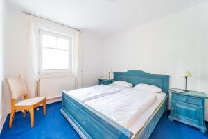 Postel nebo postele na pokoji v ubytování Abendrot