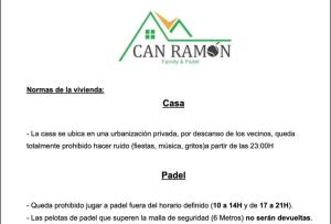 Fotografia z galérie ubytovania Villa con PISTA DE PADEL privada, piscina y Barbacoa, con más de 1800m2 de terreno, Villa Can Ramón v destinácii Papiolet