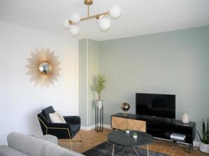 Posedenie v ubytovaní Appartement Le Céleste 113 - deux chambres