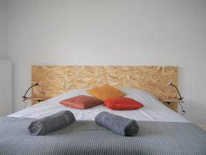 Posteľ alebo postele v izbe v ubytovaní Appartement Le Céleste 113 - deux chambres
