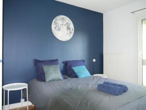 Posteľ alebo postele v izbe v ubytovaní Appartement Le Céleste 113 - deux chambres