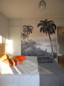Posteľ alebo postele v izbe v ubytovaní Appartement Le Céleste 113 - deux chambres