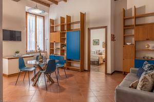 O zonă de relaxare la Ferrara Central Cozy Apartment