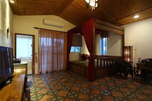 TV a/nebo společenská místnost v ubytování Cloudenjoy B&B