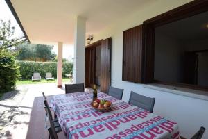 Posezení v ubytování VILLA MAGNOLIA vicino al mare