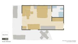 Plan piętra w obiekcie Haus Bellevue by VAYA inklusive Super Sommer Card