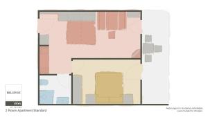Plan piętra w obiekcie Haus Bellevue by VAYA inklusive Super Sommer Card