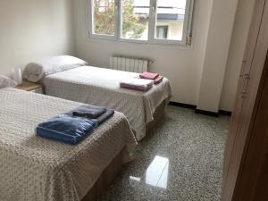 Łóżko lub łóżka w pokoju w obiekcie Luxury Apartment in Moncloa-Aravaca