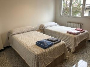 Łóżko lub łóżka w pokoju w obiekcie Luxury Apartment in Moncloa-Aravaca