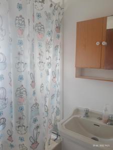 Koupelna v ubytování Hostal Klein