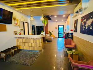 Posezení v ubytování Daraya Hostel