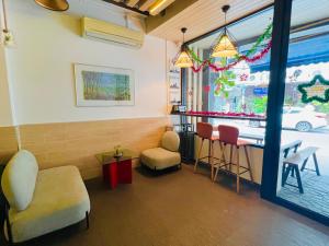 Posezení v ubytování Daraya Hostel