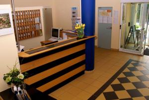 Vstupní hala nebo recepce v ubytování Hotel Am Weberplatz